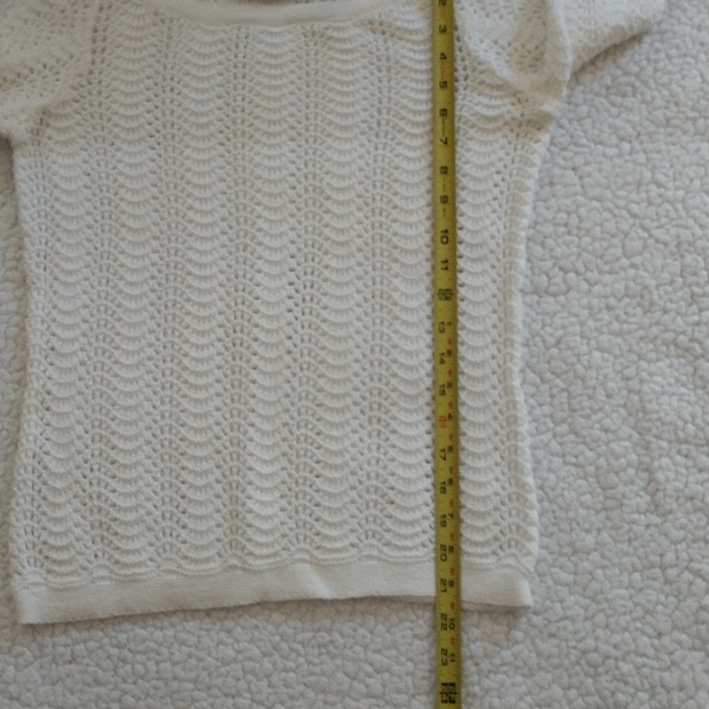 Villager by Liz Claiborne Long Sleeve Open Knit Sweater Size S - Picture 5 of 9